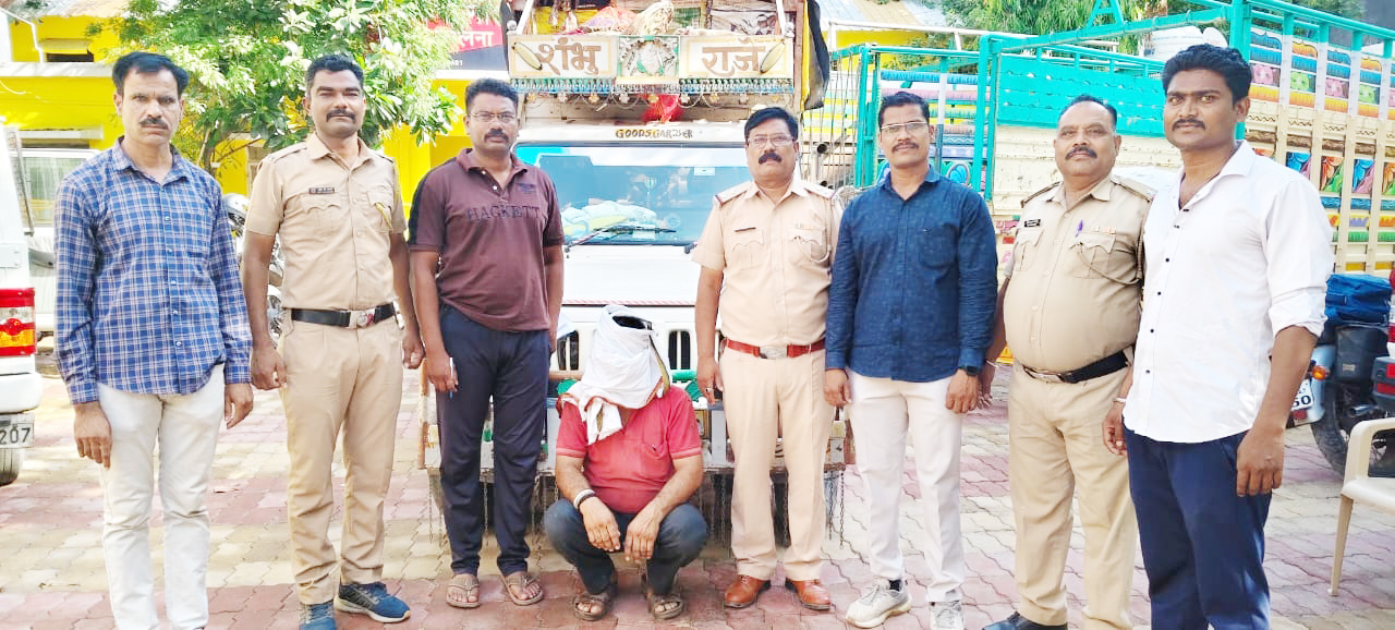 सदरबाजार पोलीसांनी मस्तगड परिसरात गोवंश वाहतूक पकडली; कत्तलीसाठी नेलेले दोन बैल जप्त