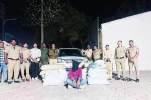 प्रतिबंधित घुटक्याचा साडे बारा लाखांचा साठा जप्त; बदनापूर पोलिसांची धडक कारवाई