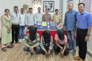 आईस्क्रीम विक्रेत्याचे अपहरण करुन अमाणुष मारहाण व लुटमार करणारे तीन आरोपी ताब्यात