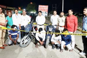 अंबडमध्ये 6 किलो गांजासह चार आरोपी जेरबंद; स्थानिक गुन्हे शाखा व पोलिसांची संयुक्त कारवाई