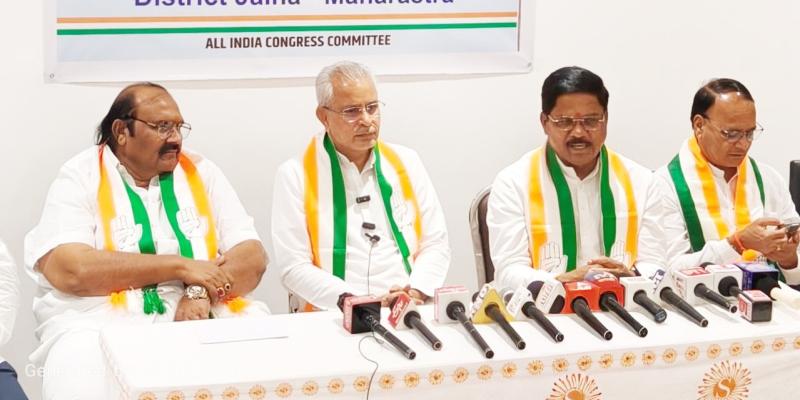 जालन्यात काँग्रेसचे ‘संघटन सृजन’ अभियान सुरू; नव्या नेतृत्वाला संधी मिळणार - खा. डॉ. कल्याण काळे यांची माहिती